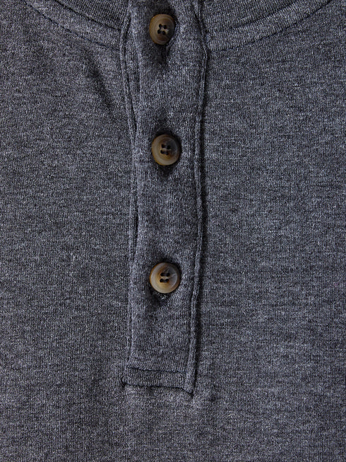 【 予約:10月上旬 】HENRY NECK LONG TEE /Y254-81110